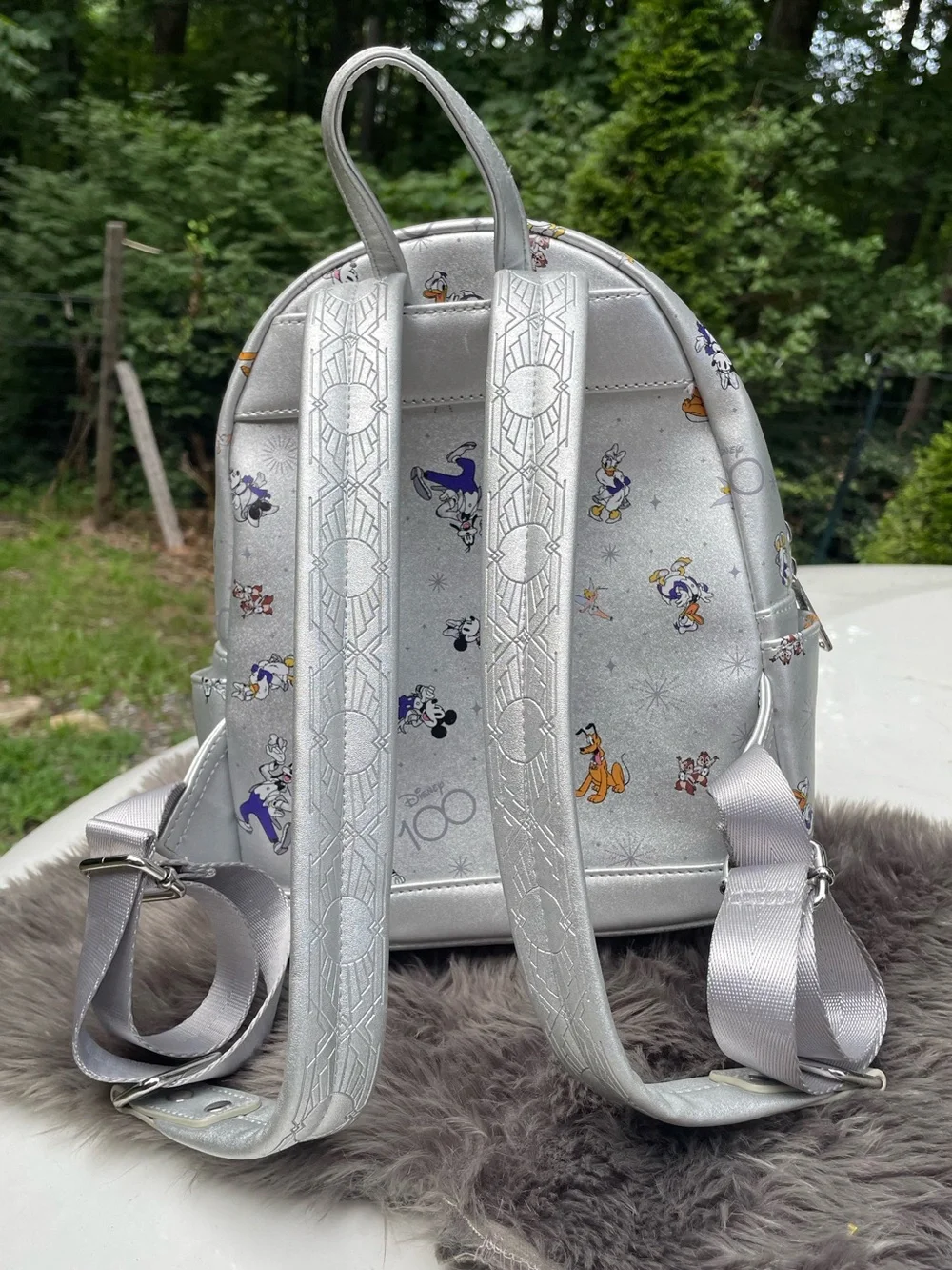 New Loungefly Disney 100th Anniversary Mickey Mouse And Friends Backpack